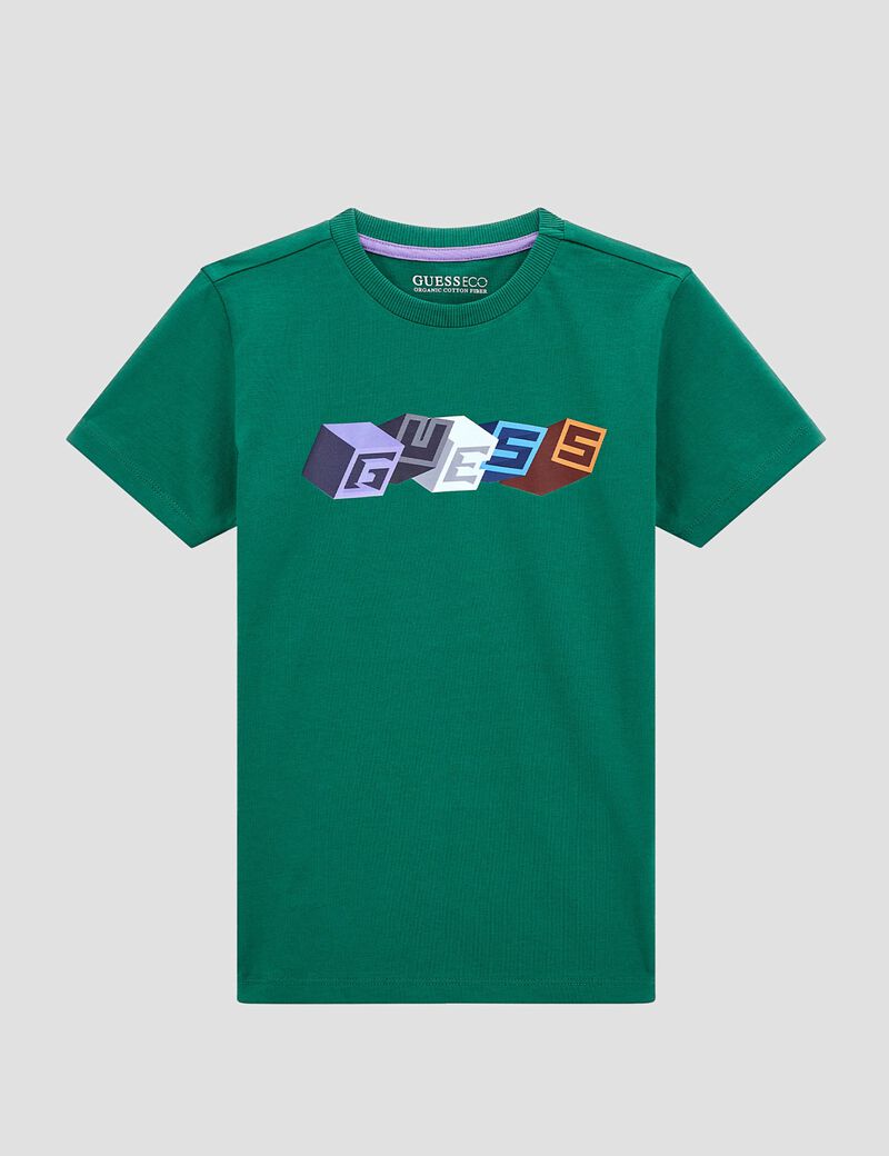 Front logo print t-shirt