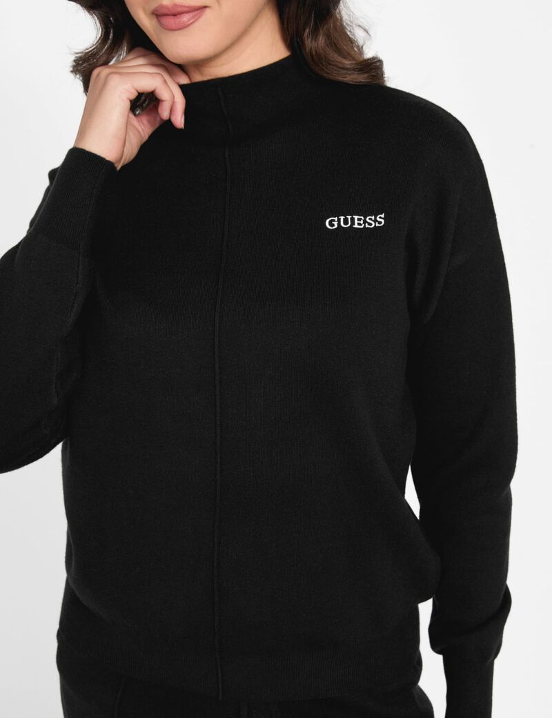 High neck sweatshirt