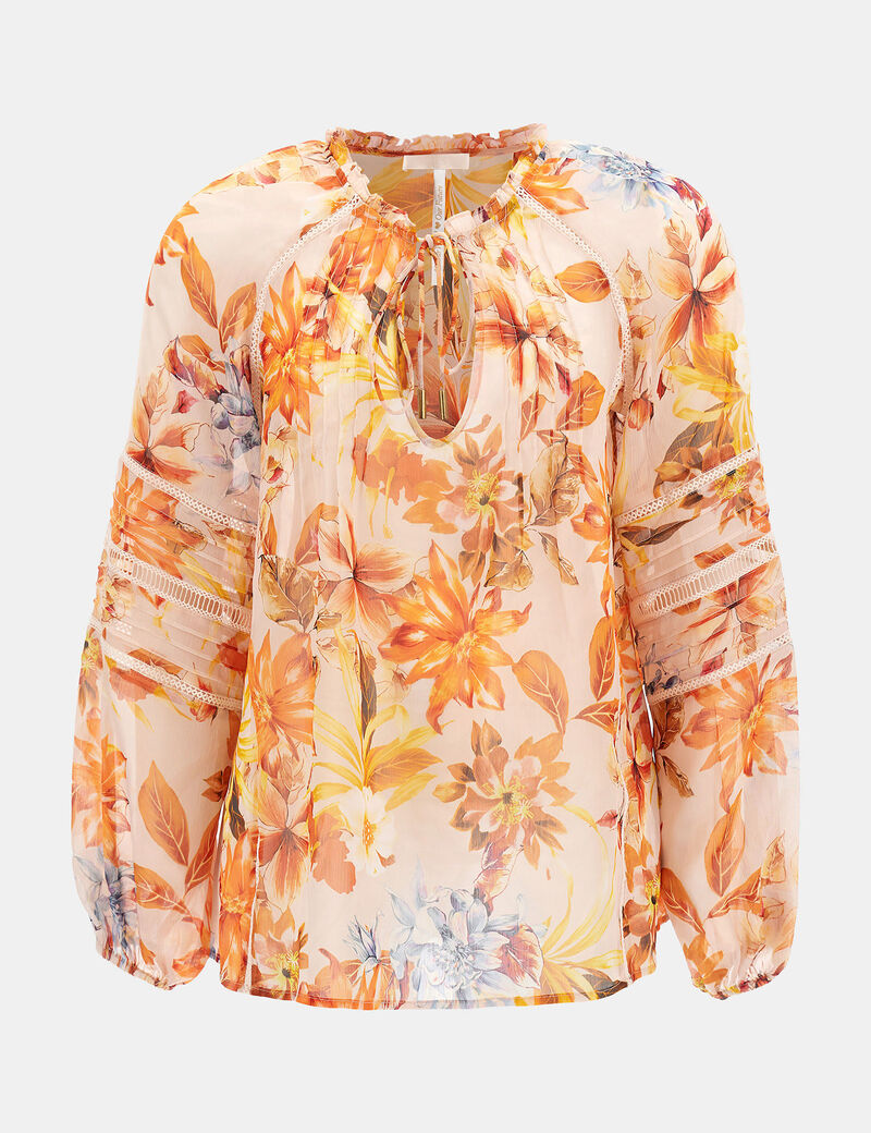 Crinkle blouse