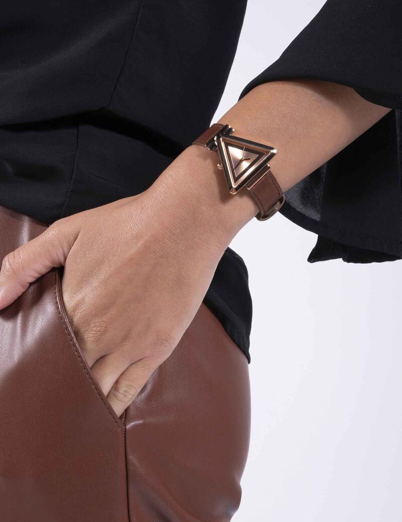 Triangle Analog Watch