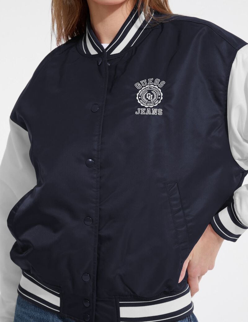 Embroidered Varsity Jacket