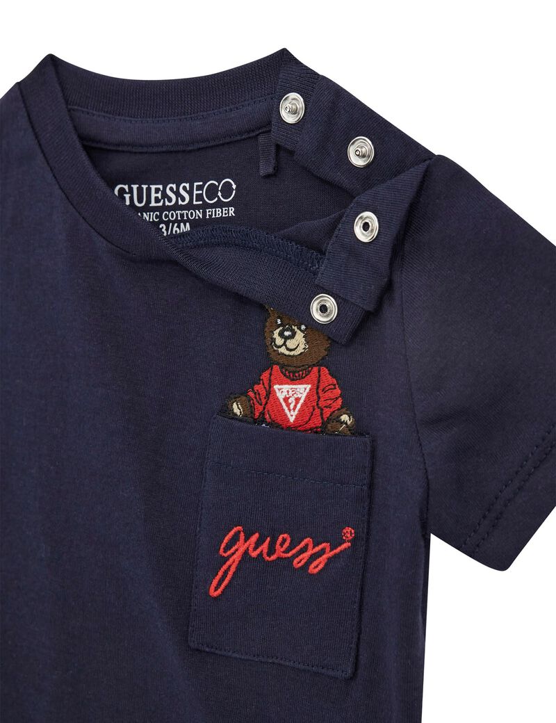 Embroidered pocket t-shirt