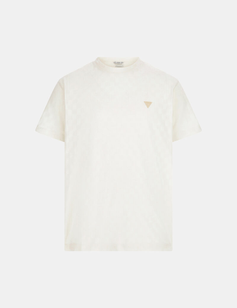 Checked t-shirt