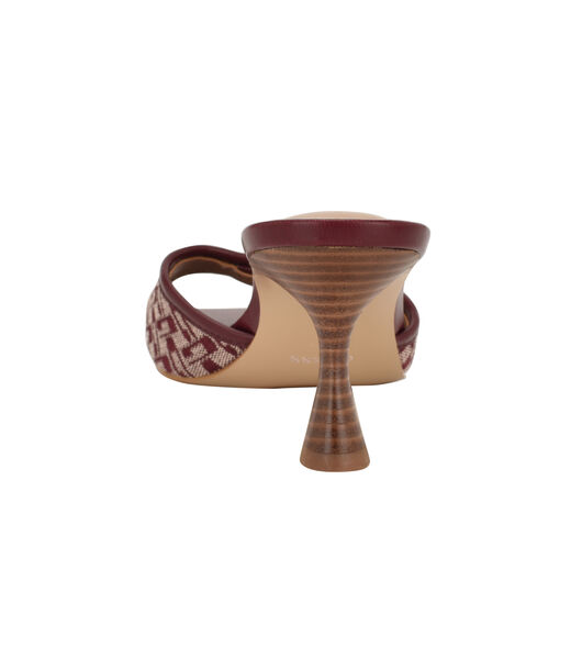 Dista Mid Heel Open Toe with Buckle Sandals 