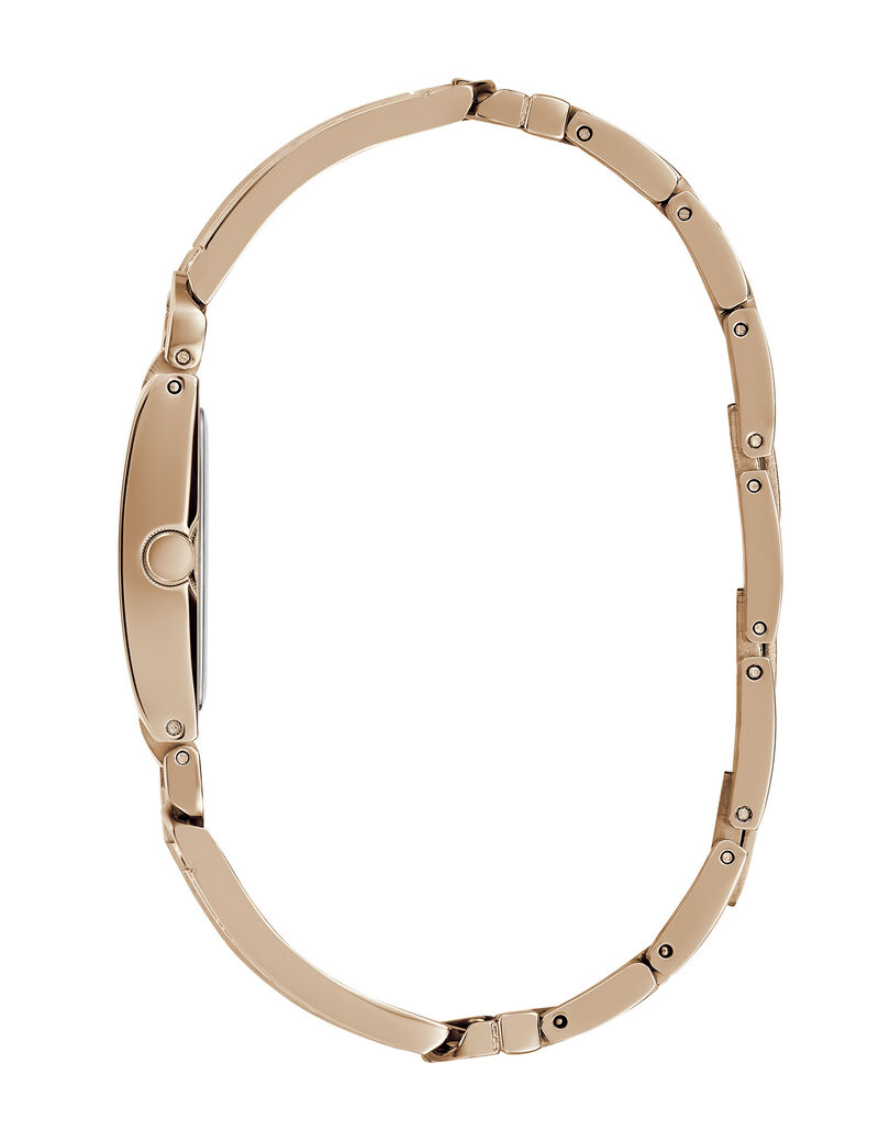 Analogue watch with crystal appliqu&eacute; detailing