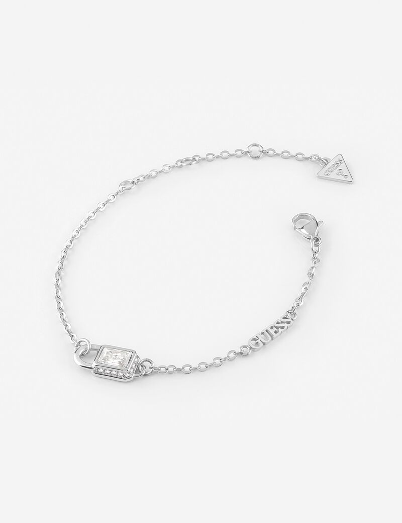 Clear Padlock Bracelet Rh