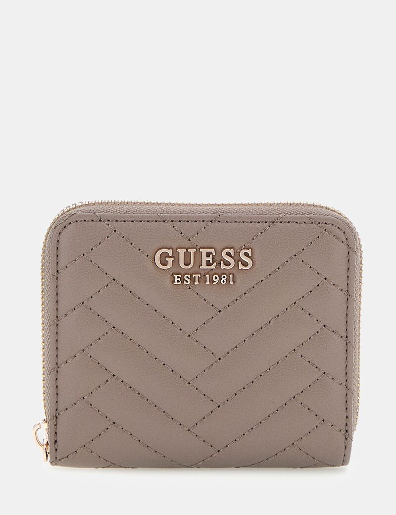 Anning quilted mini wallet
