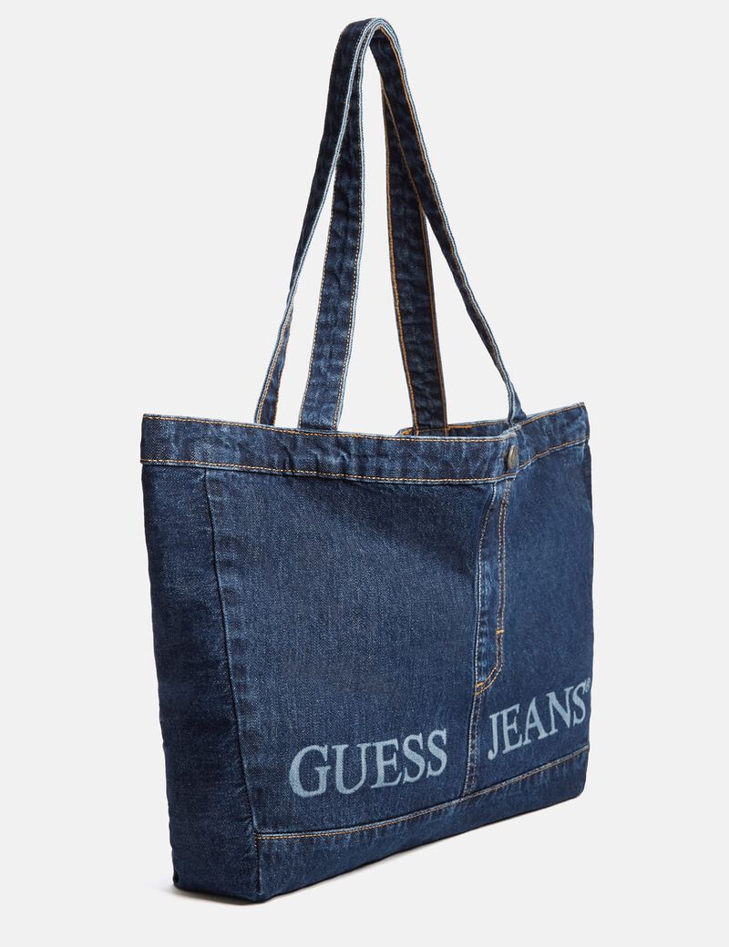 Denim tote bag