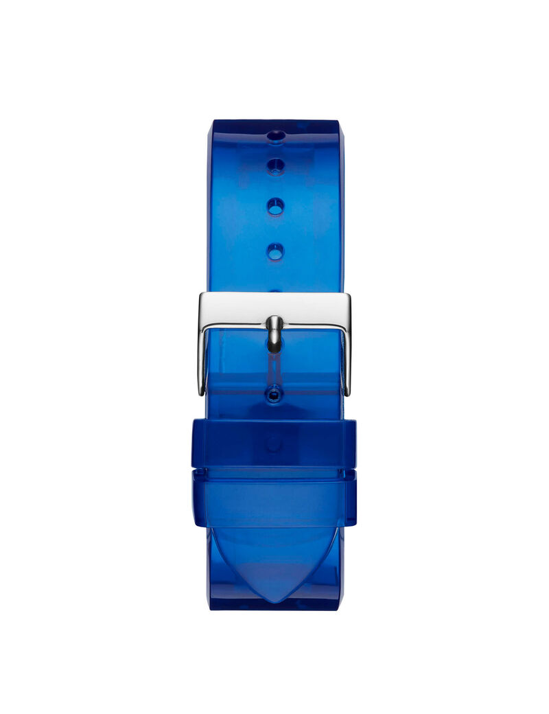 ساعة يد باللونين الأزرق والأبيض للأطفال