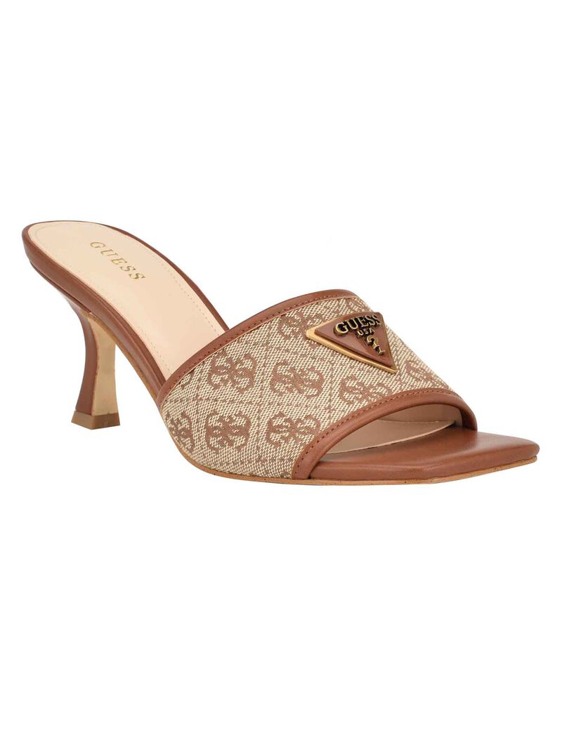 Logo Heel Sandals