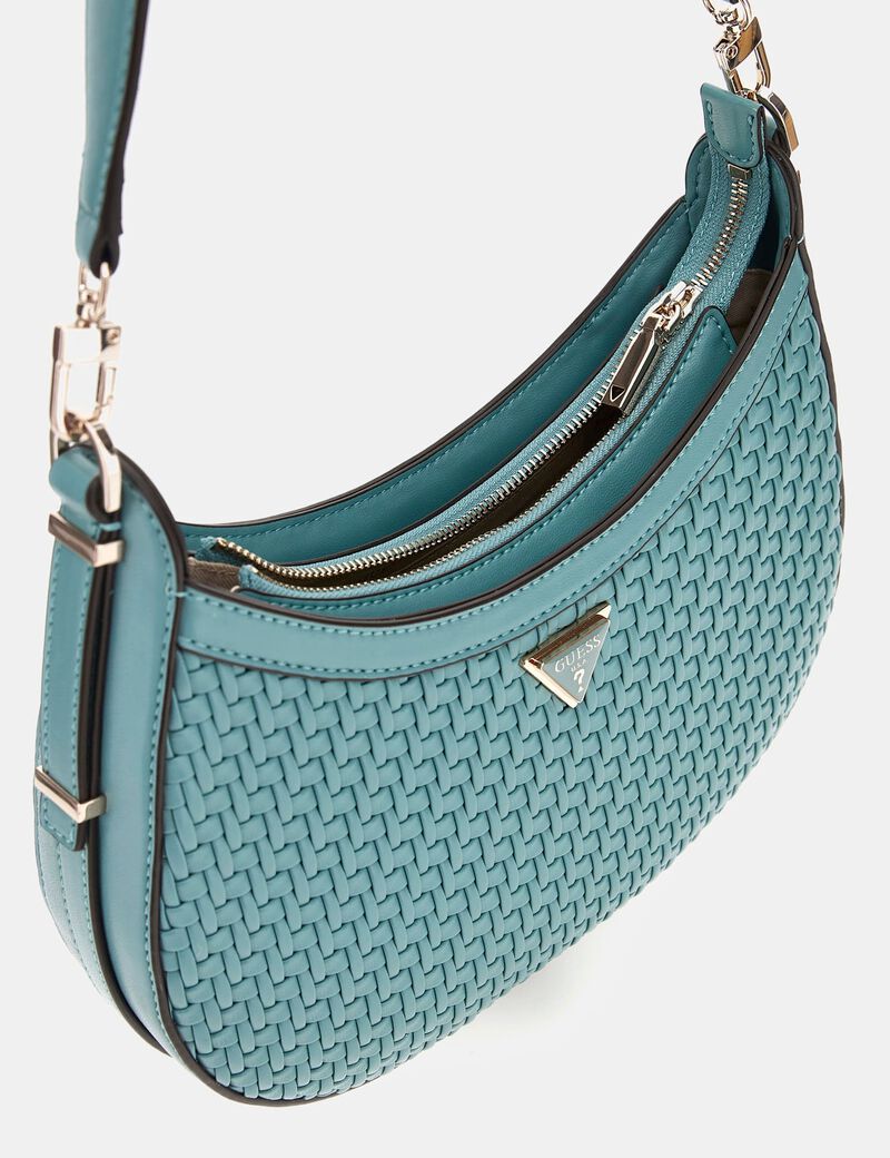 Murielle woven shoulder bag