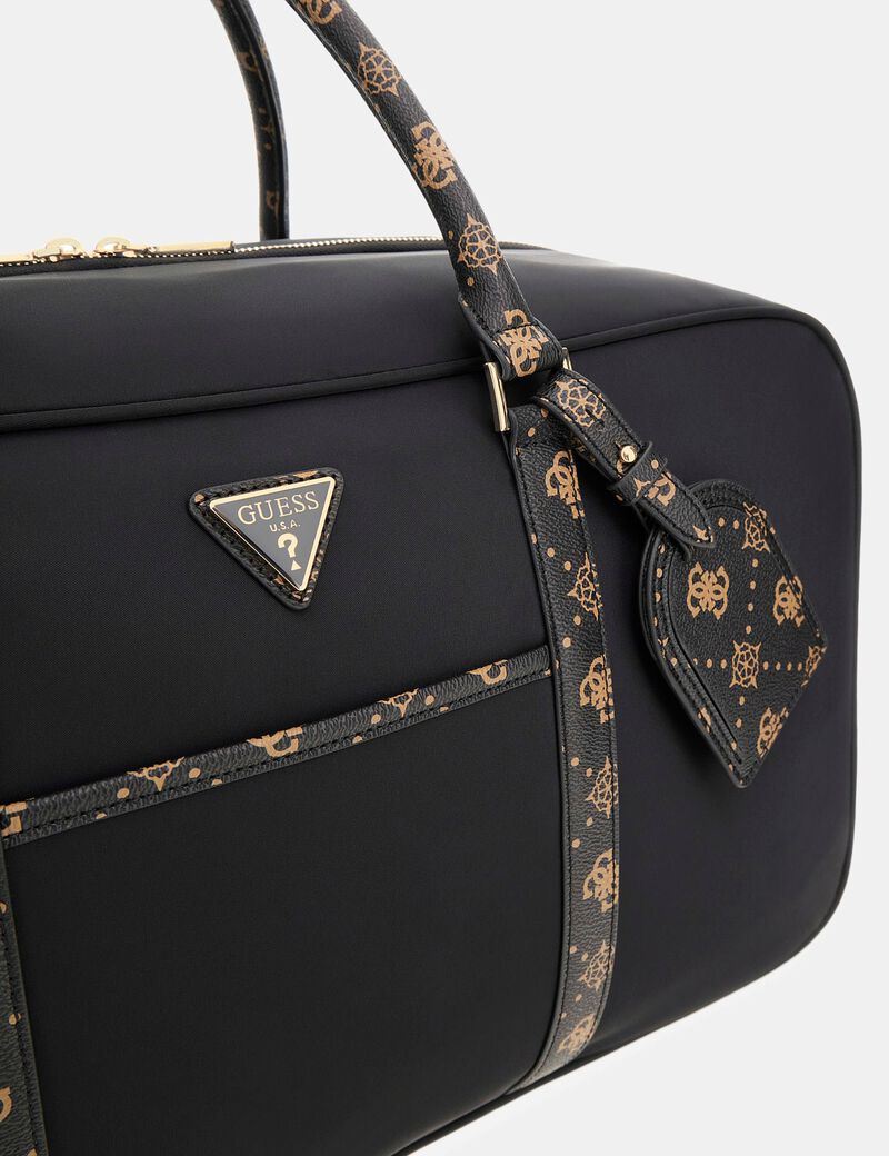 Silia 4g peony logo weekender bag