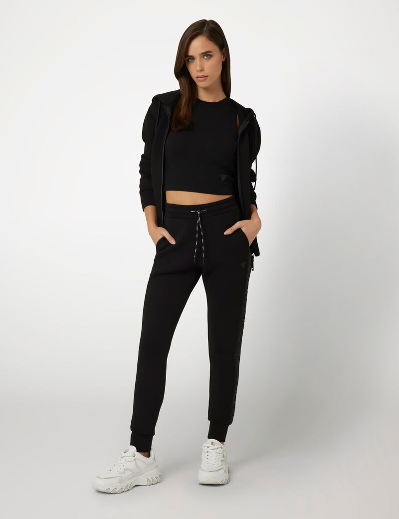 Viscose-blend joggers