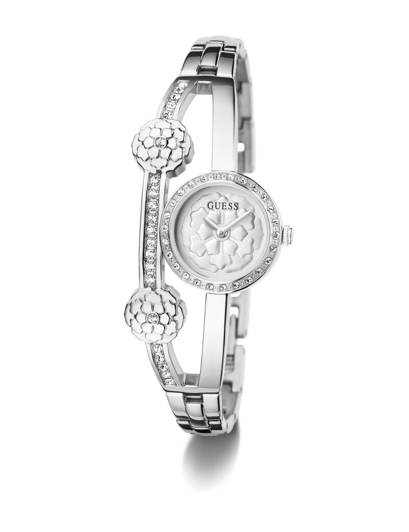 Ladies Silver Tone Analog Watch