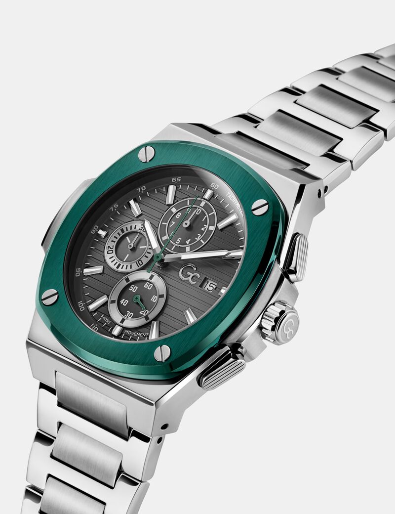 GC Coussin Shape Chrono Metal