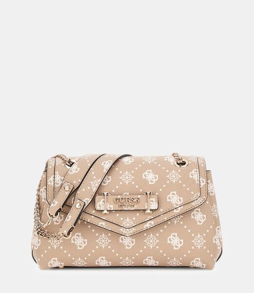 Silia 4g peony logo shoulder bag Silia 4G peony logo shoulder bag
