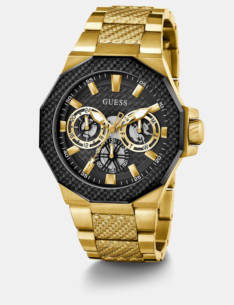 Stainless steel multi-function watch