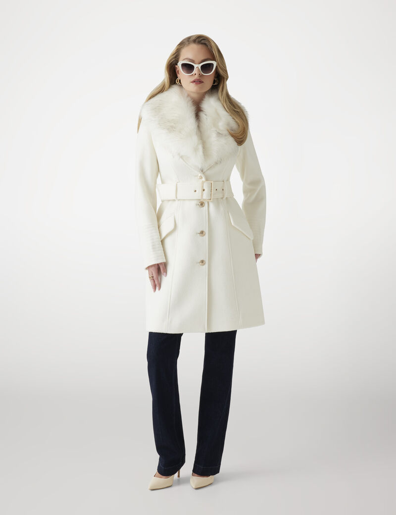Marciano wool blend coat