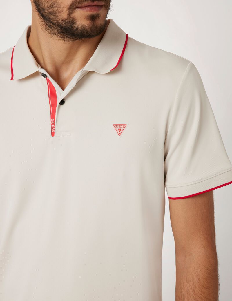 Stretch polo shirt