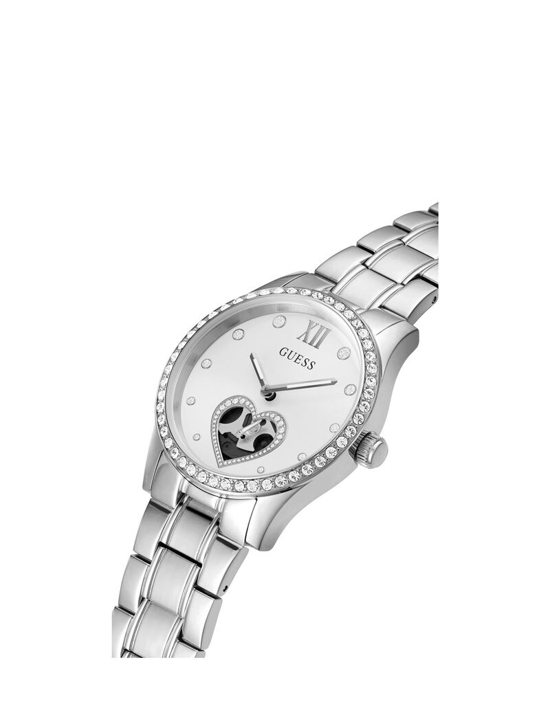 Heart Crystal Analog Watch