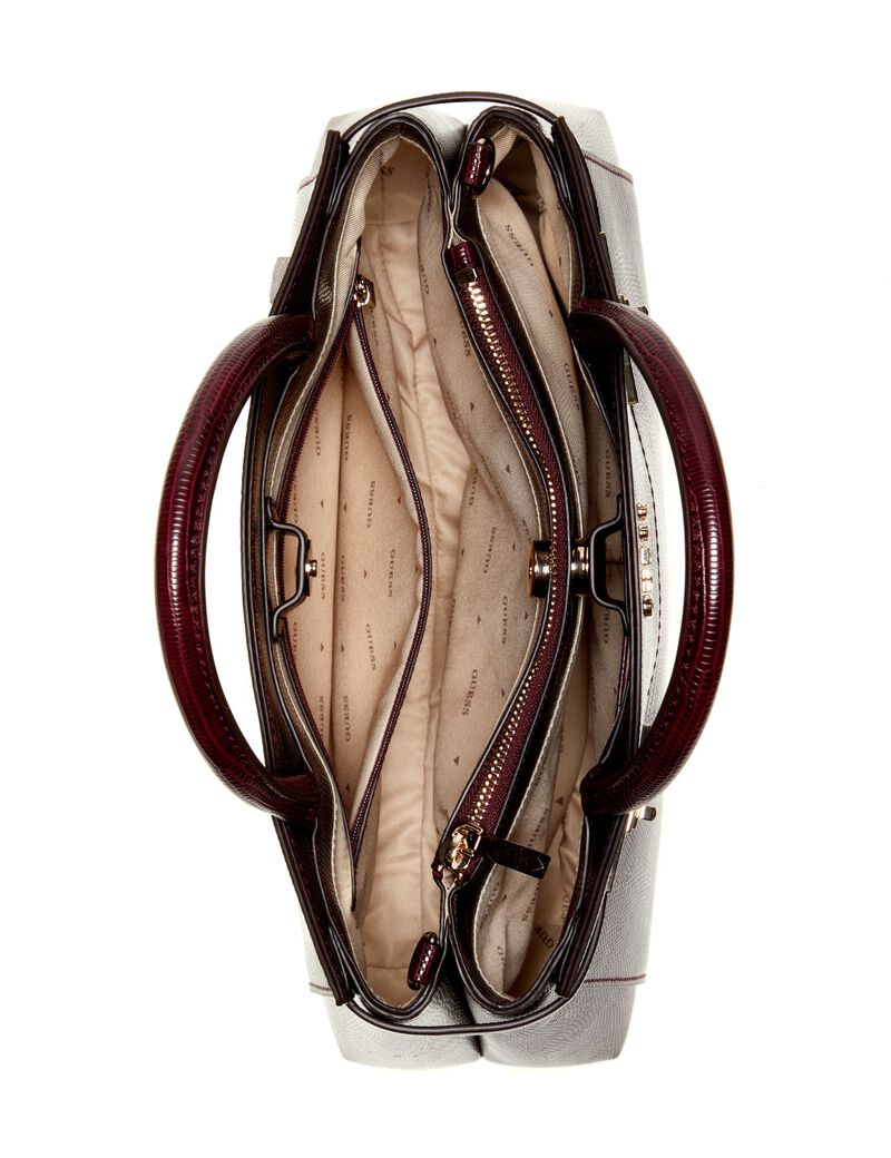 Melinda Animal-Print Handbag