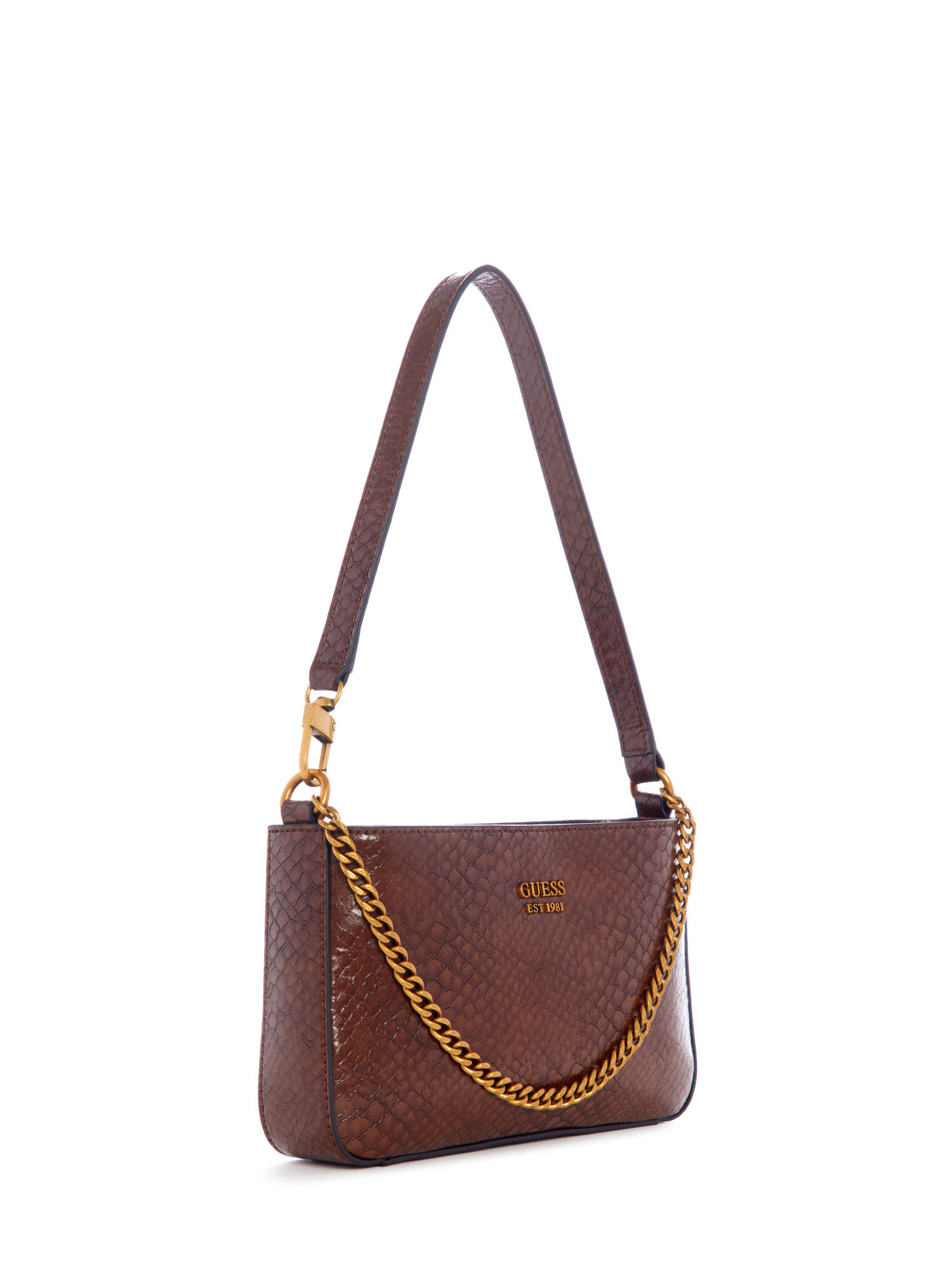 Guess kathryn top handle flap bag top