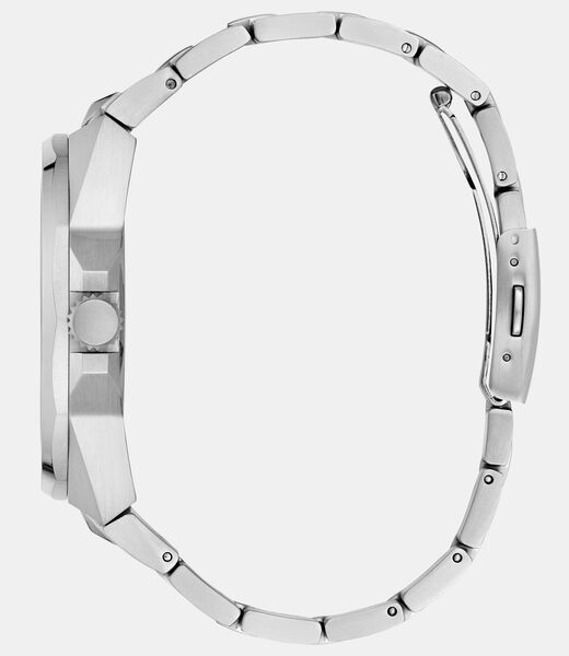 Mens Silver Tone Multi-function Watch