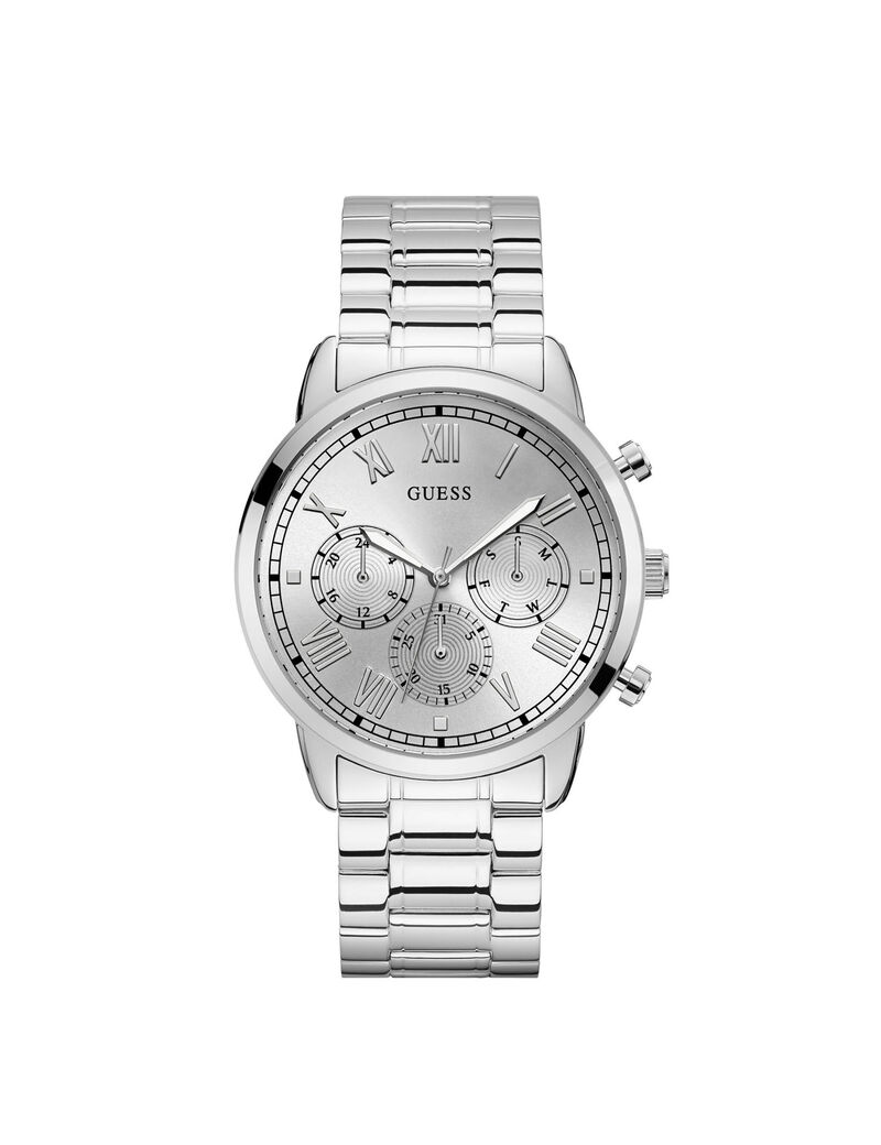 Silver Multifunction Watch