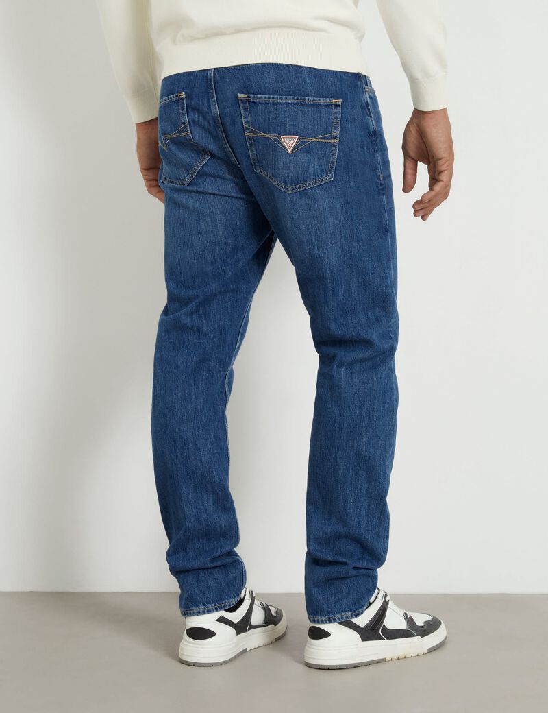 Mid Rise Relaxed Denim Pant