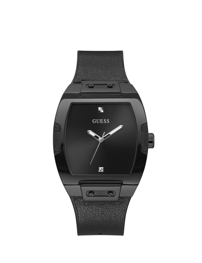 Black And Diamond Analog Watch