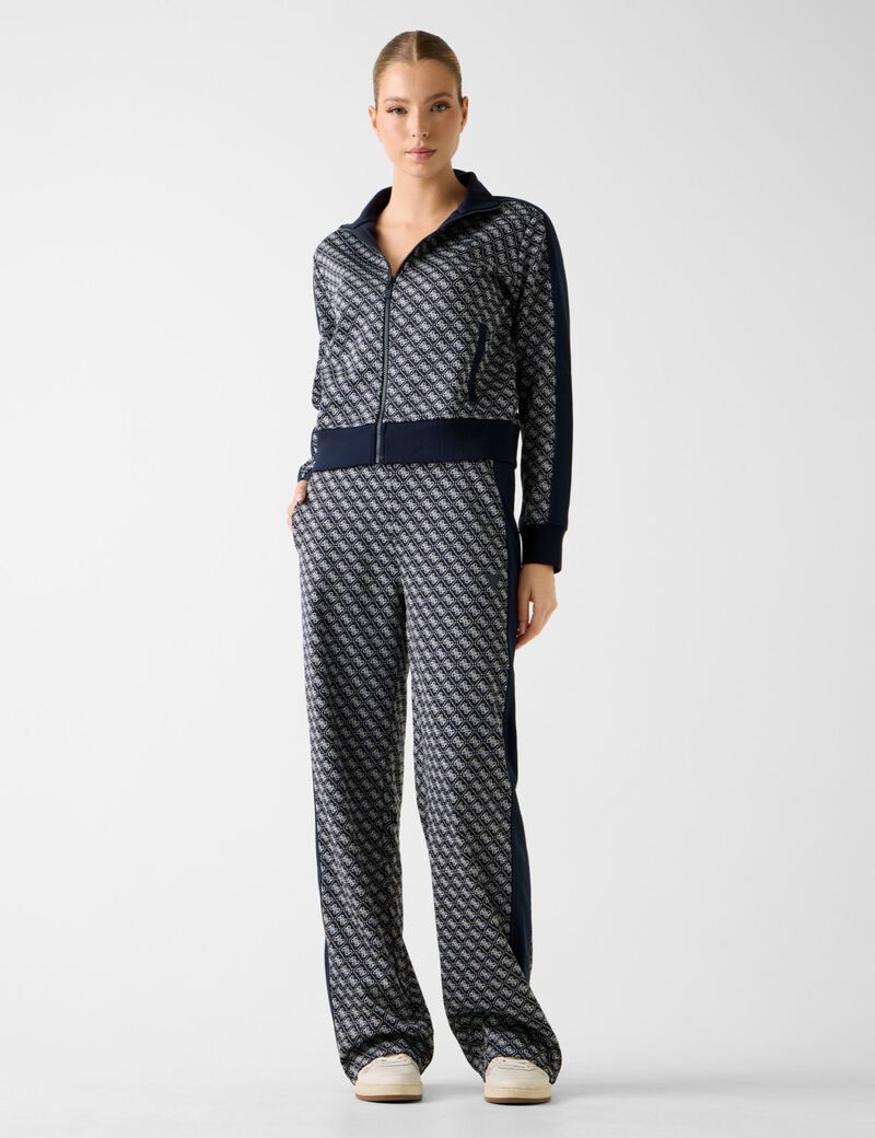 Logo Wide-leg pants