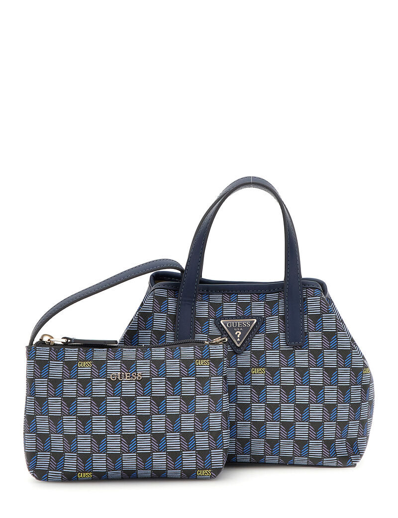 G Wave geometric-print mini handbag