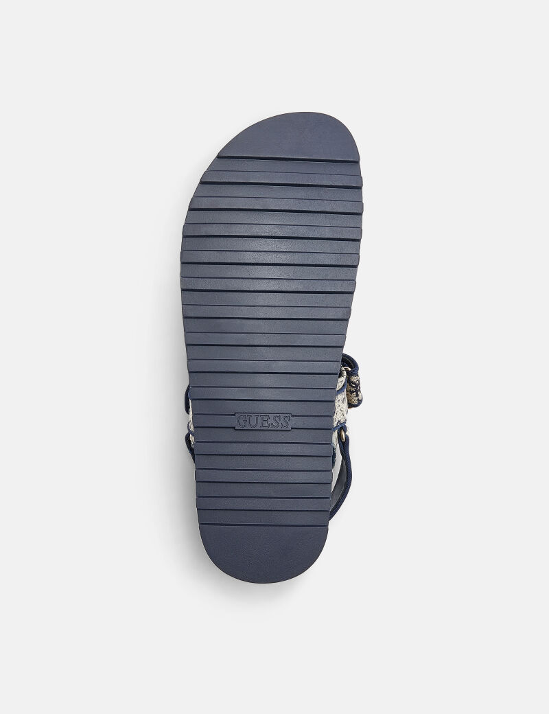 Fadison logo strap sandals