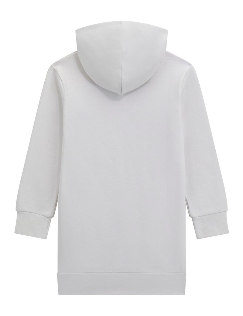 French terry hooded dress