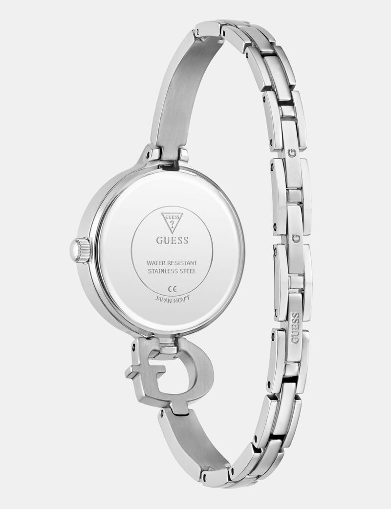 Ladies Silver Tone Analog Watch