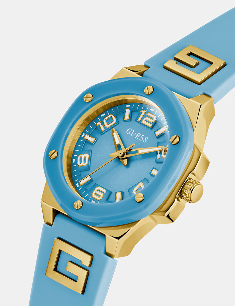 Logo analogue watch