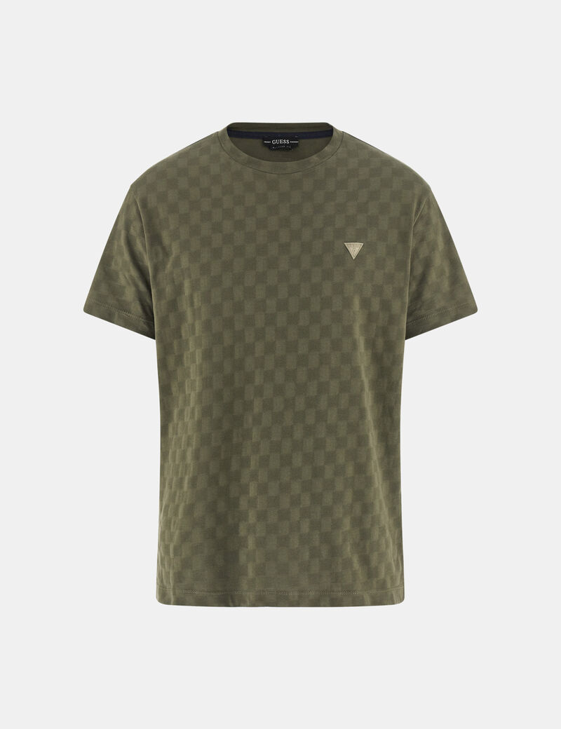 Checked t-shirt