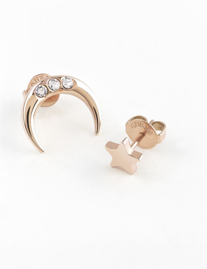 Get Lucky Moon And Star Earrings