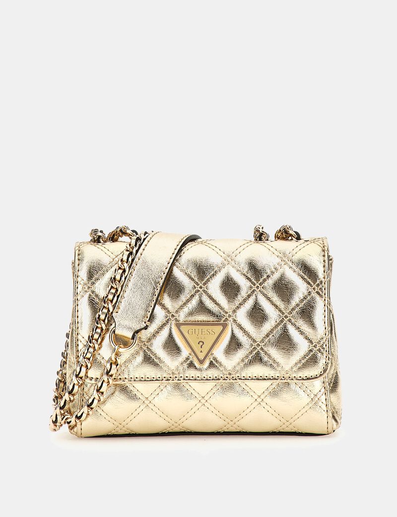 Giully laminated mini crossbody