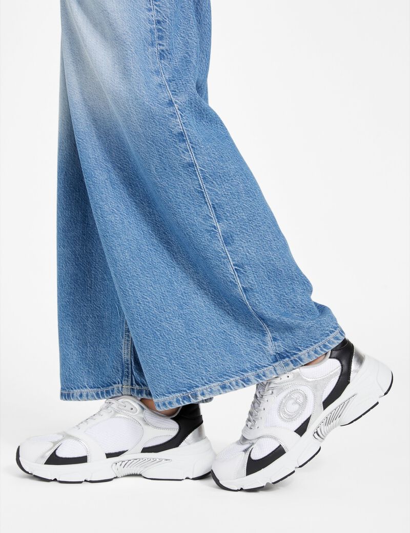 guess oversized g chunky fashion sneakers