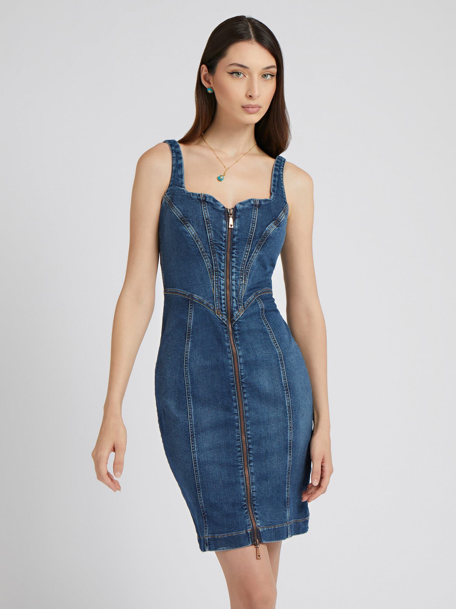 Denim sale guess dress