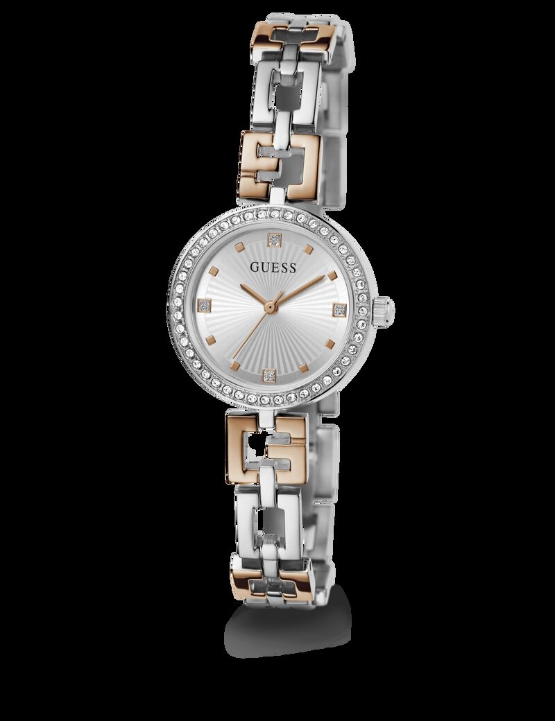 ساعة كوارتز تناظرية من الستانلس ستيل بلونين