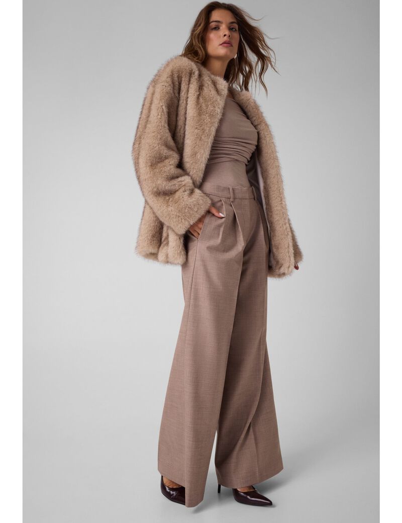 guess leonie asymetric drapery body