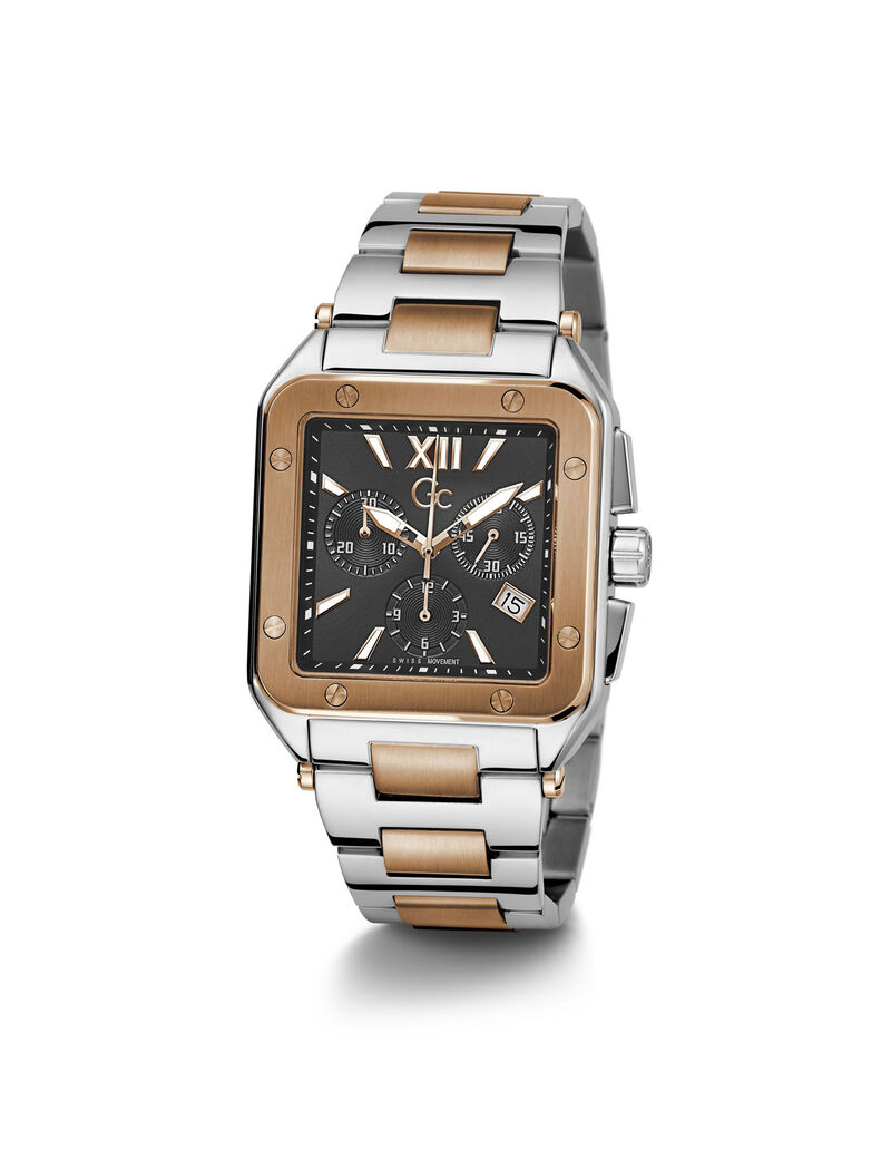 ساعة جي سي مربعة متعددة الوظائف