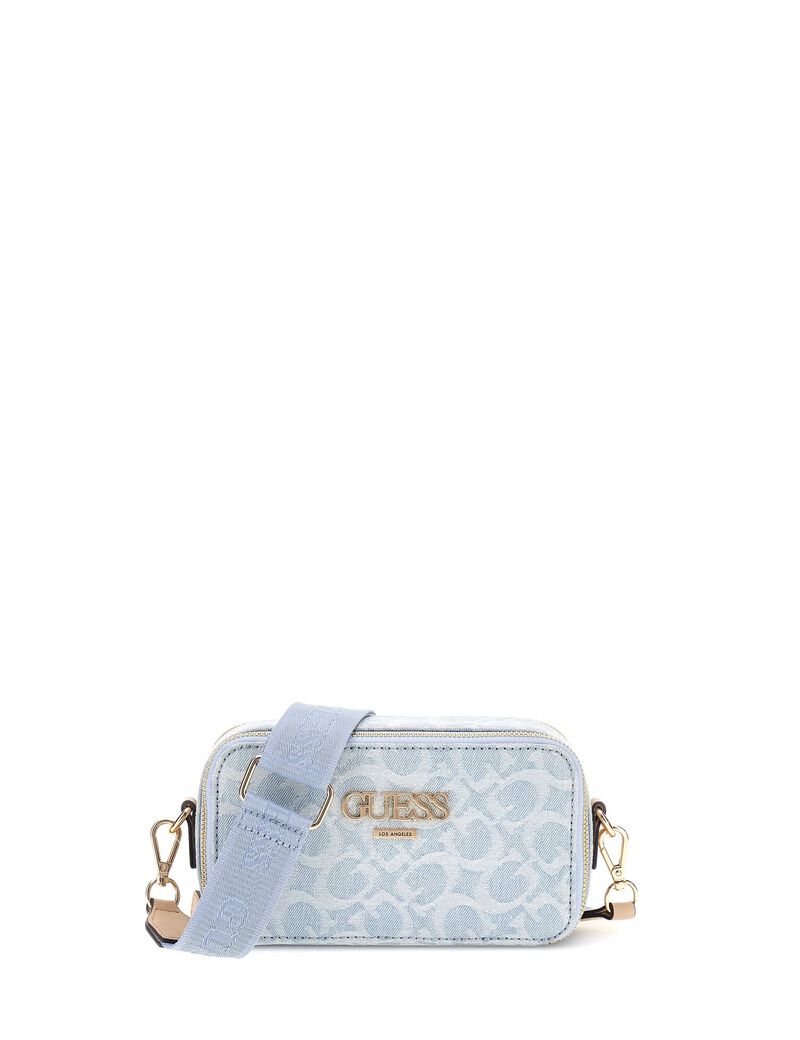 Gibson double zip crossbody bag