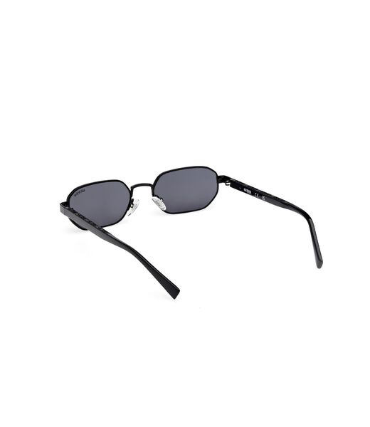 Geometric full rim sunglasses