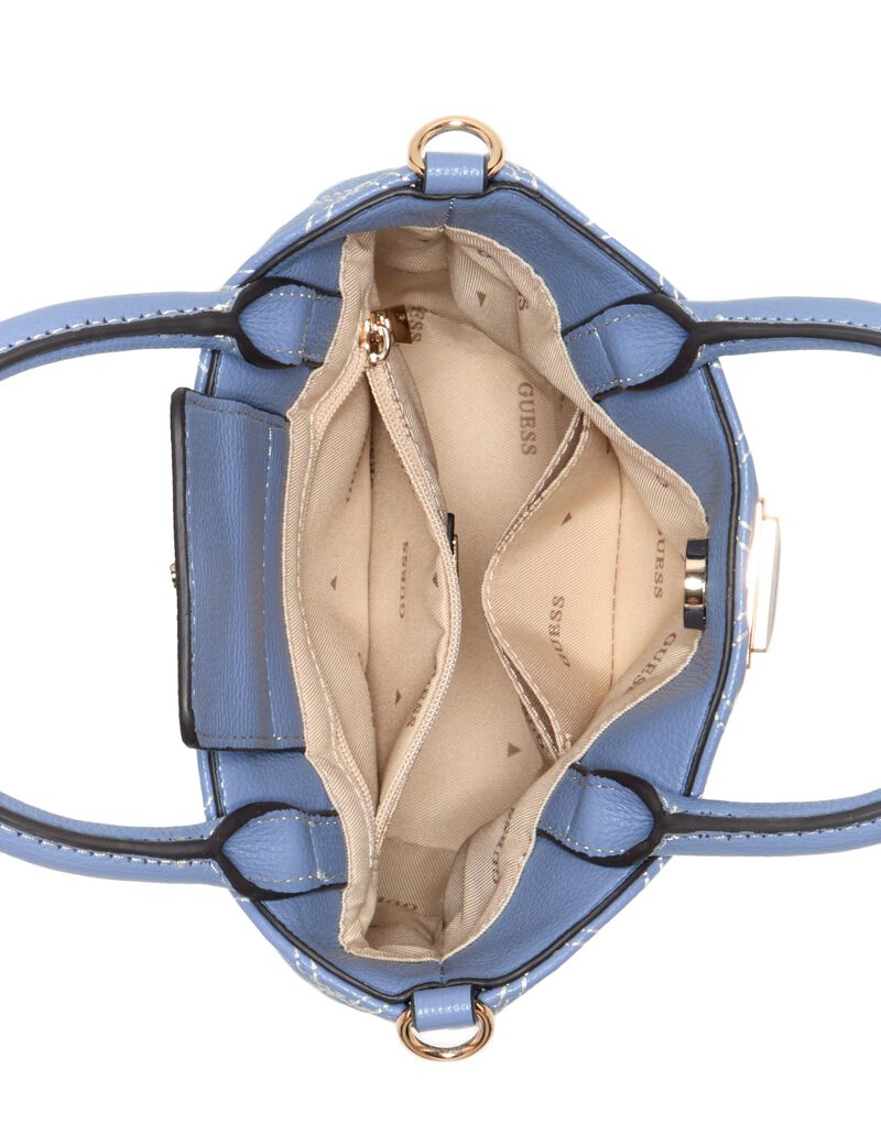 Giully Quilted Mini Bucket Bag