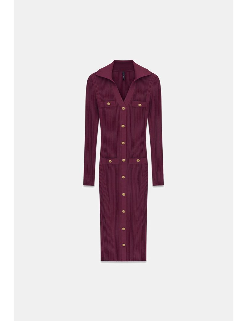 guess marciano sweater midi dress