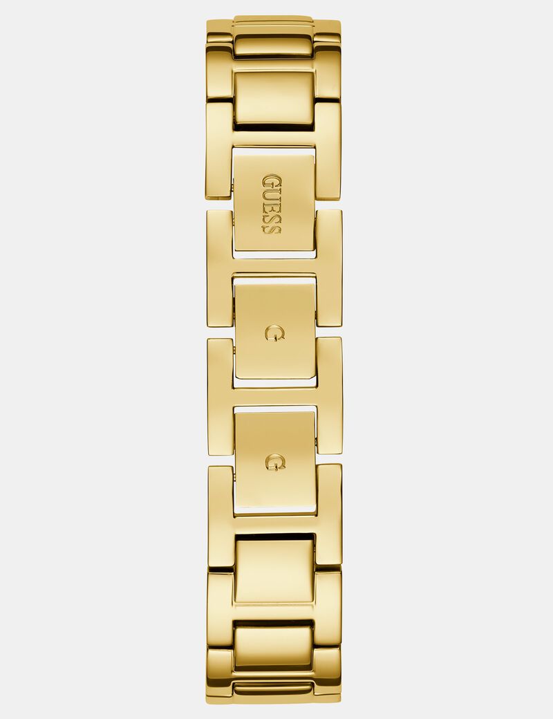 Analogue watch with chain detail