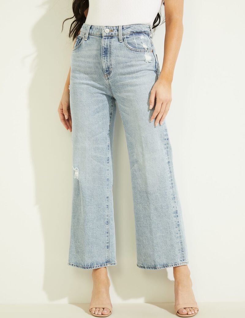 Wide Leg Denim Pant